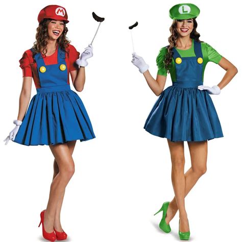 mario and luigi costumes|mario and luigi costume women.